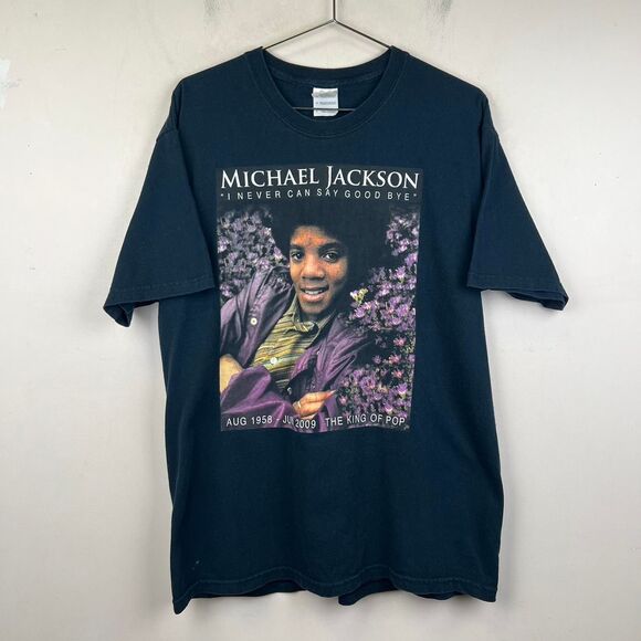 Vintage Michael Jackson I Never Can Say Goodbye Tee shirt size large - Picture 1 of 7